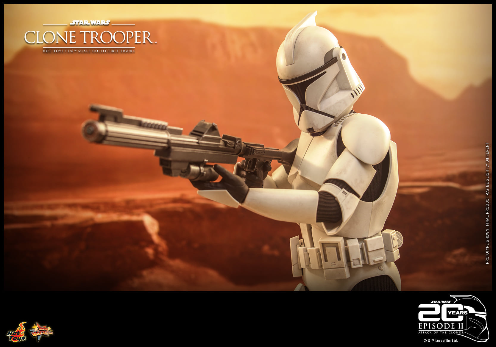 Hot Toys - MMS647 - Star Wars: Attack of the Clones - Clone Trooper - Marvelous Toys