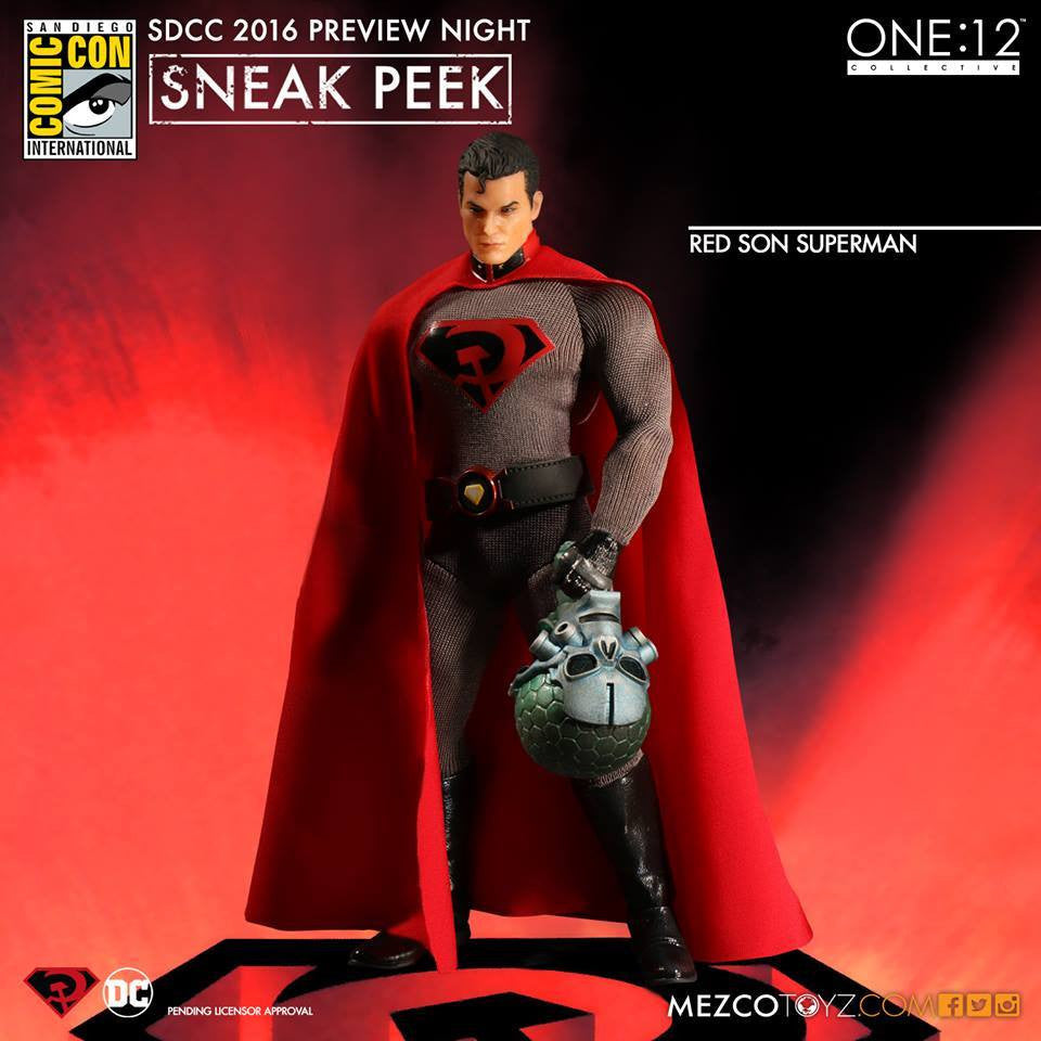 Mezco - One:12 Collective - Red Son Superman (PX Previews Exclusive) - Marvelous Toys