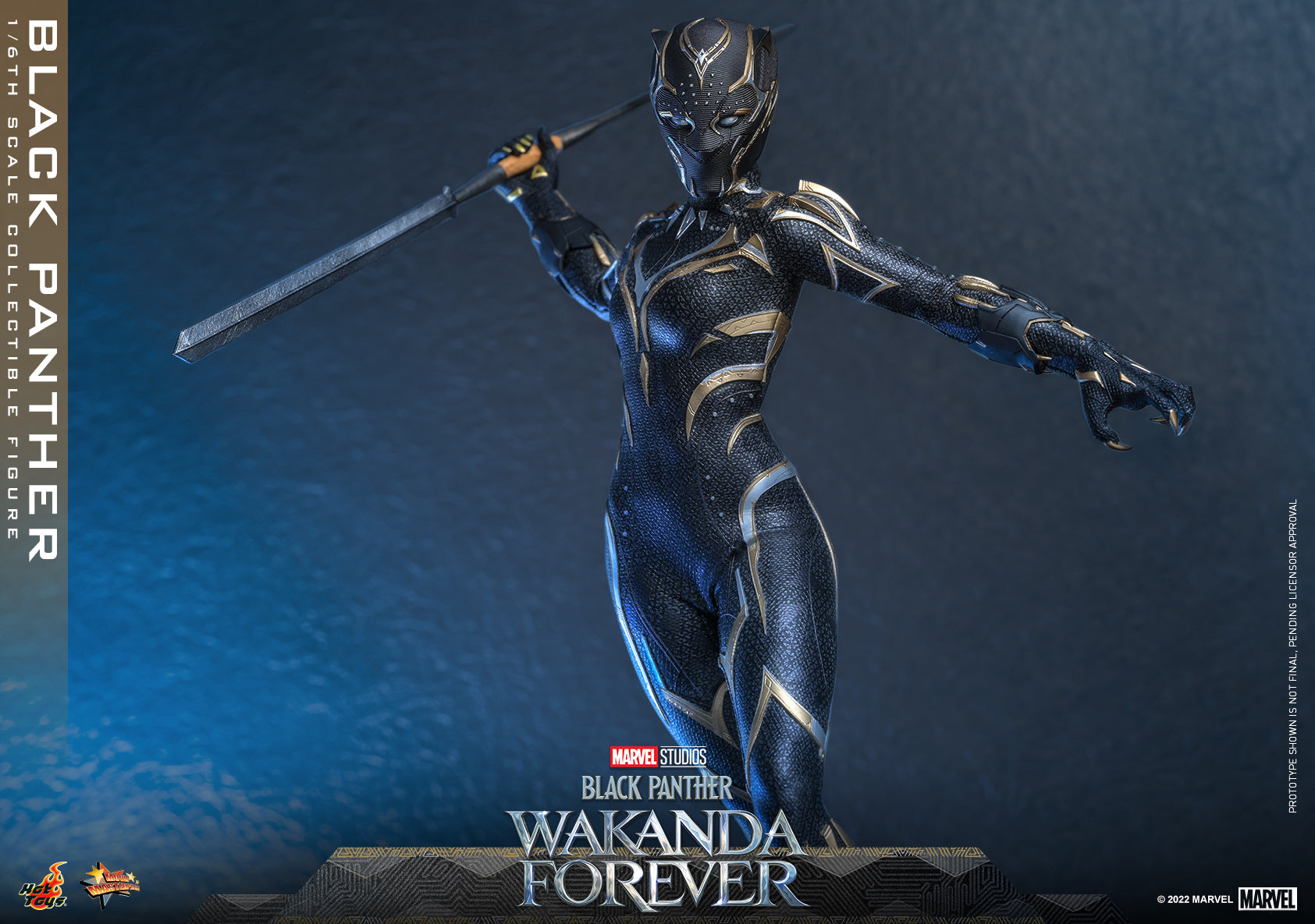 Hot Toys - MMS675 - Black Panther: Wakanda Forever - Black Panther - Marvelous Toys