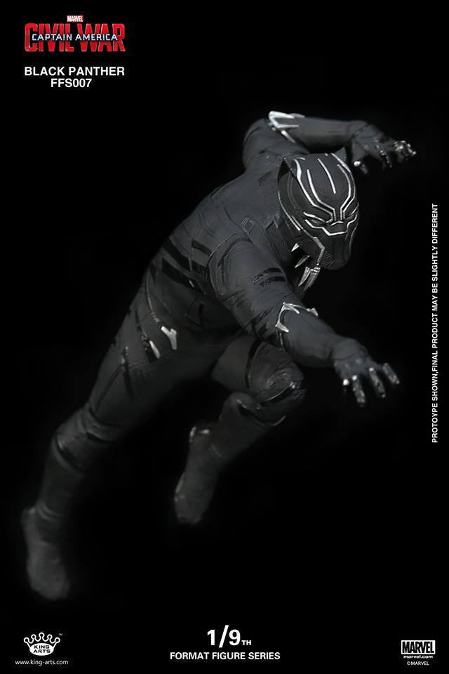 King Arts - FFS007 - Captain America: Civil War - Black Panther (1/9th Scale) - Marvelous Toys - 1
