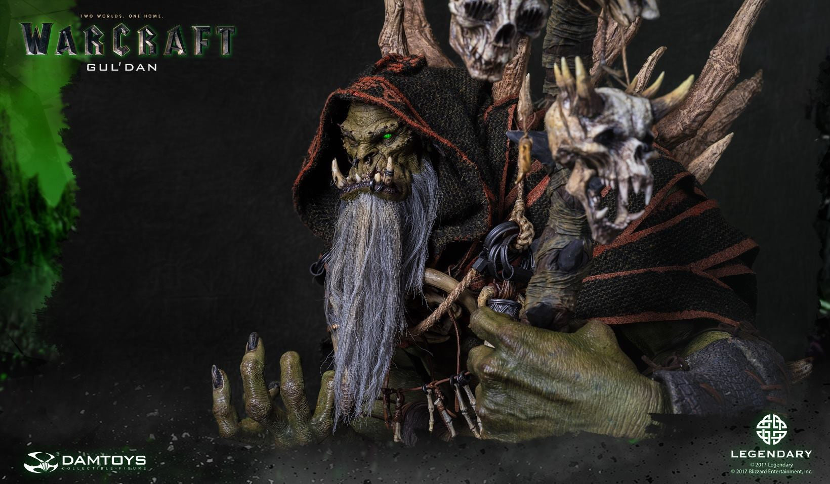 Dam Toys - DMLW01 - Epic Series - Warcraft - Gul&#39;dan Premium Statue - Marvelous Toys