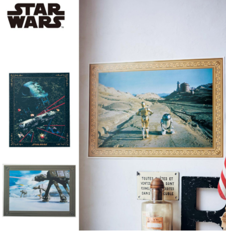 Bellemaison - Star Wars Wall Sticker - Battle of Endor - Marvelous Toys