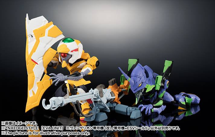 Bandai - NXEDGE STYLE [EVA Unit] - Evangelion EVA-00 Proto Type (Rebuild)/EVA-00 Proto Type + ESV Shield - Marvelous Toys