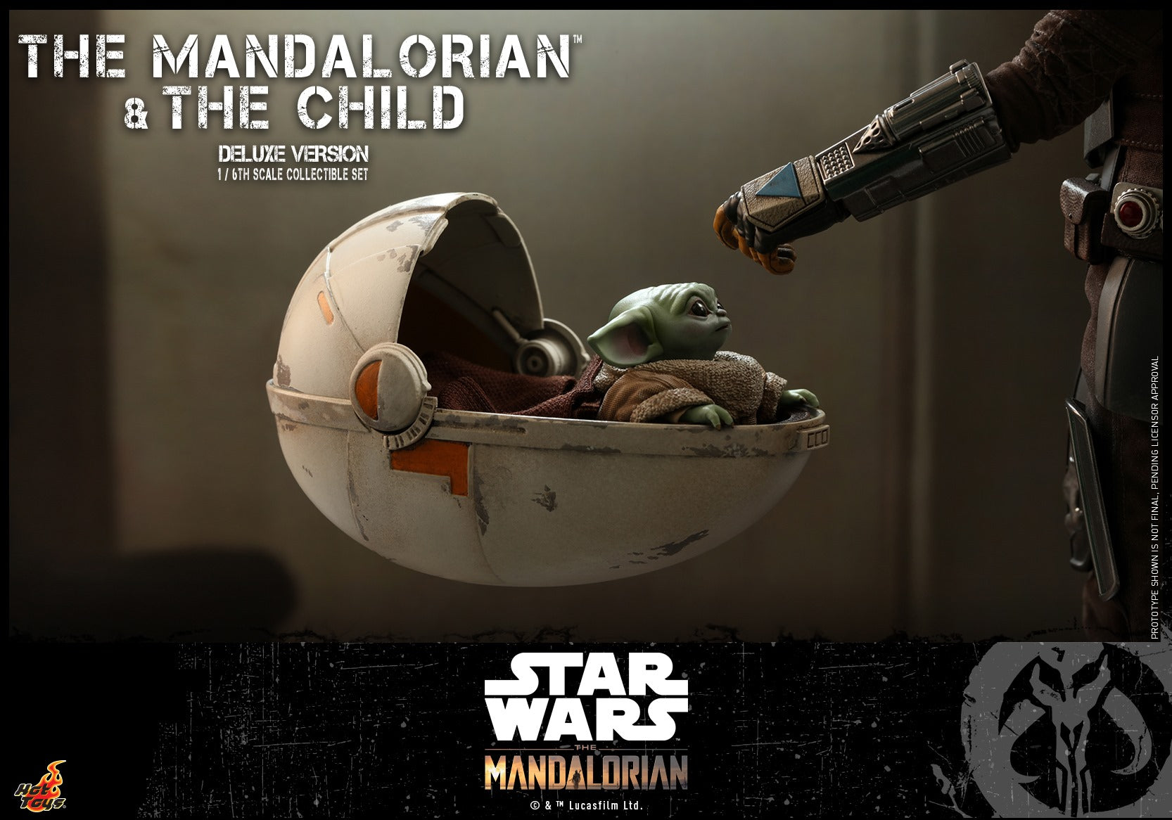 Hot Toys - TMS015 - Star Wars: The Mandalorian - The Mandalorian &amp; The Child (Deluxe) - Marvelous Toys