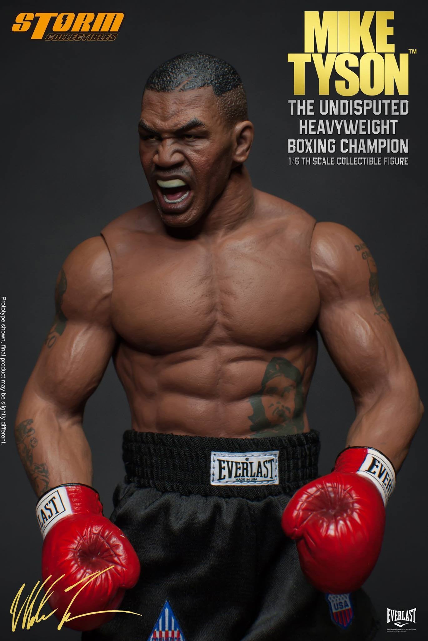Storm Collectibles - 1:6 Scale Collectible Figure - Mike Tyson "The Undisputed Heavyweight Boxing Champion" - Marvelous Toys - 8
