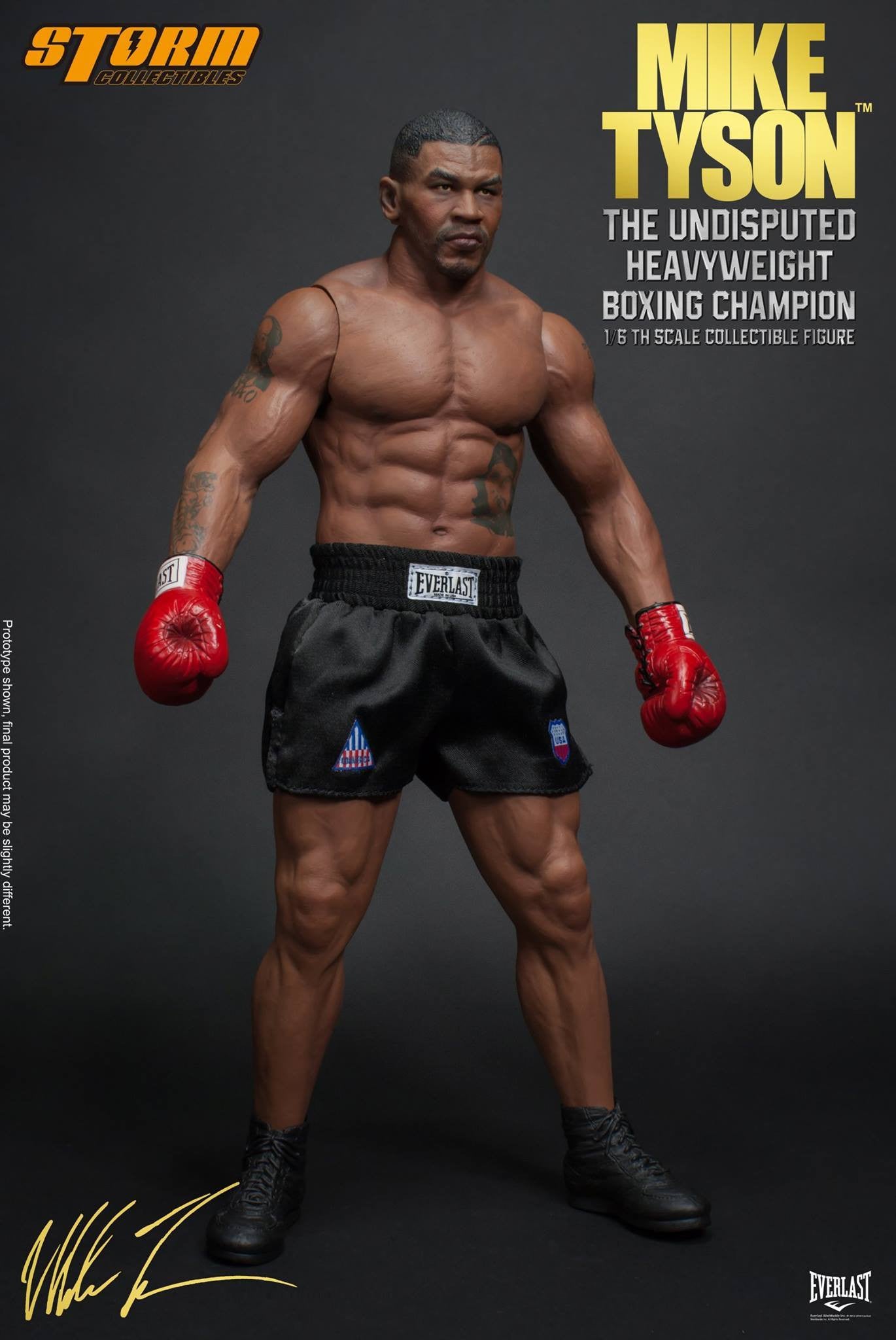 Storm Collectibles - 1:6 Scale Collectible Figure - Mike Tyson "The Undisputed Heavyweight Boxing Champion" - Marvelous Toys - 13