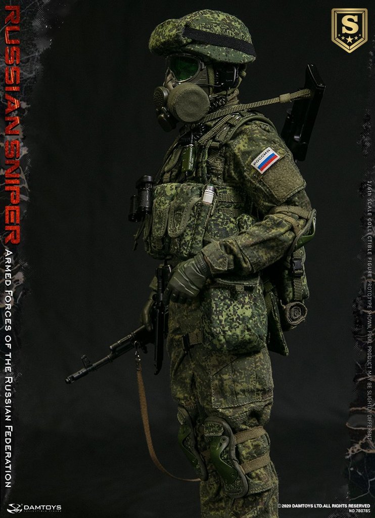 DamToys - Elite Series 78078S - Armed Forces of the Russian Federation - Sniper (Special Edition) - Marvelous Toys