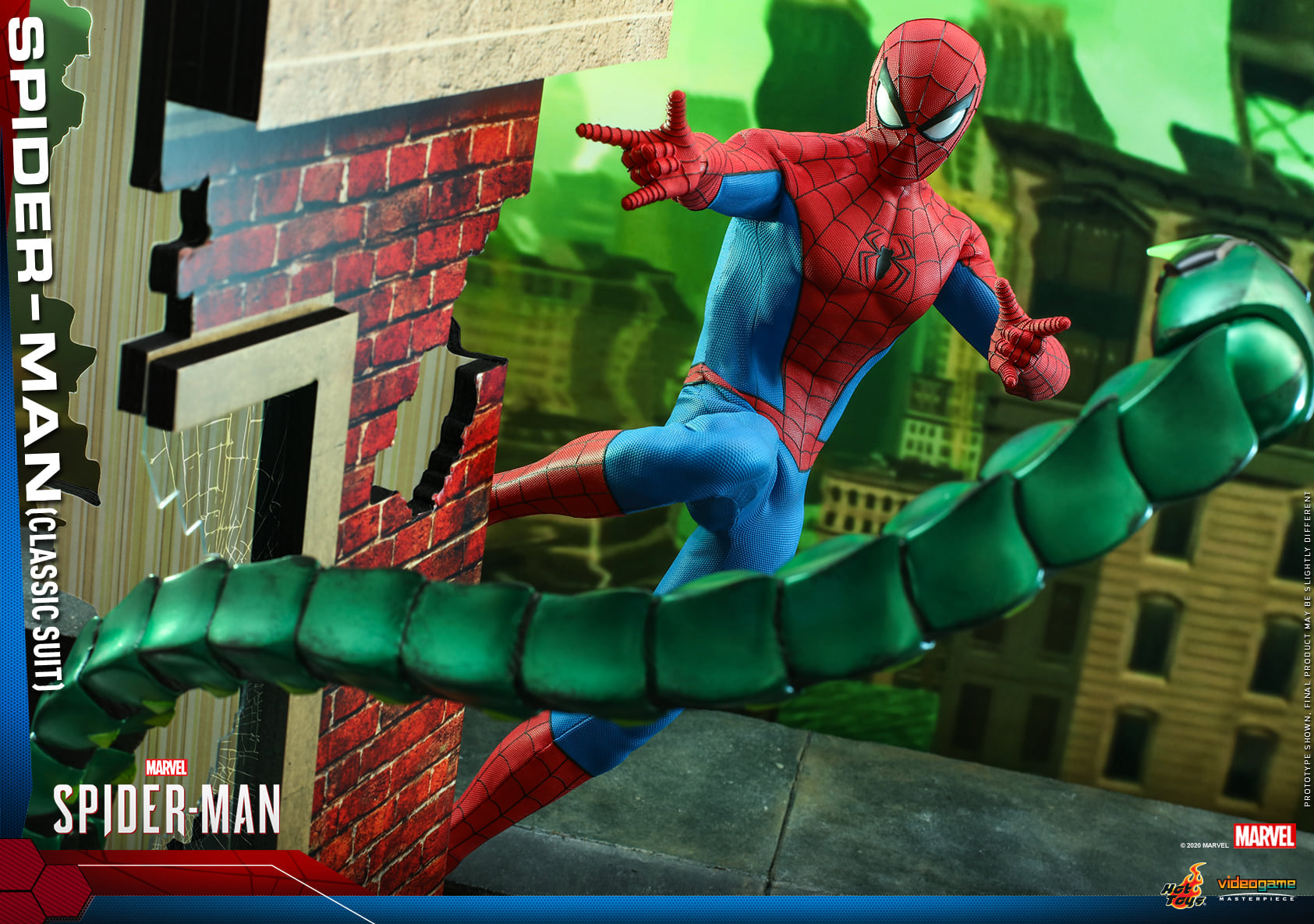 Hot Toys - VGM48 - Marvel&#39;s Spider-Man - Spider-Man (Classic Suit) - Marvelous Toys