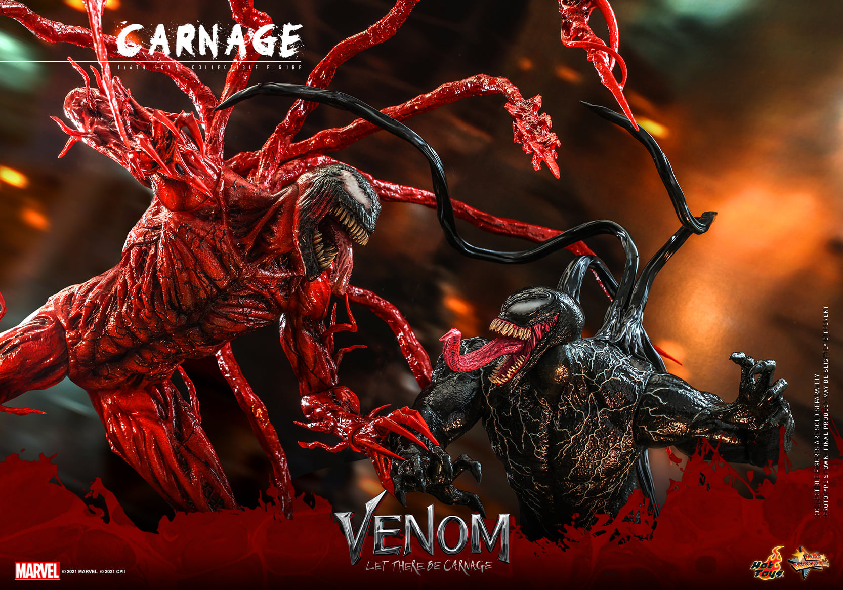 Hot Toys - MMS620 - Venom: Let There Be Carnage - Carnage (Deluxe Ver.)
