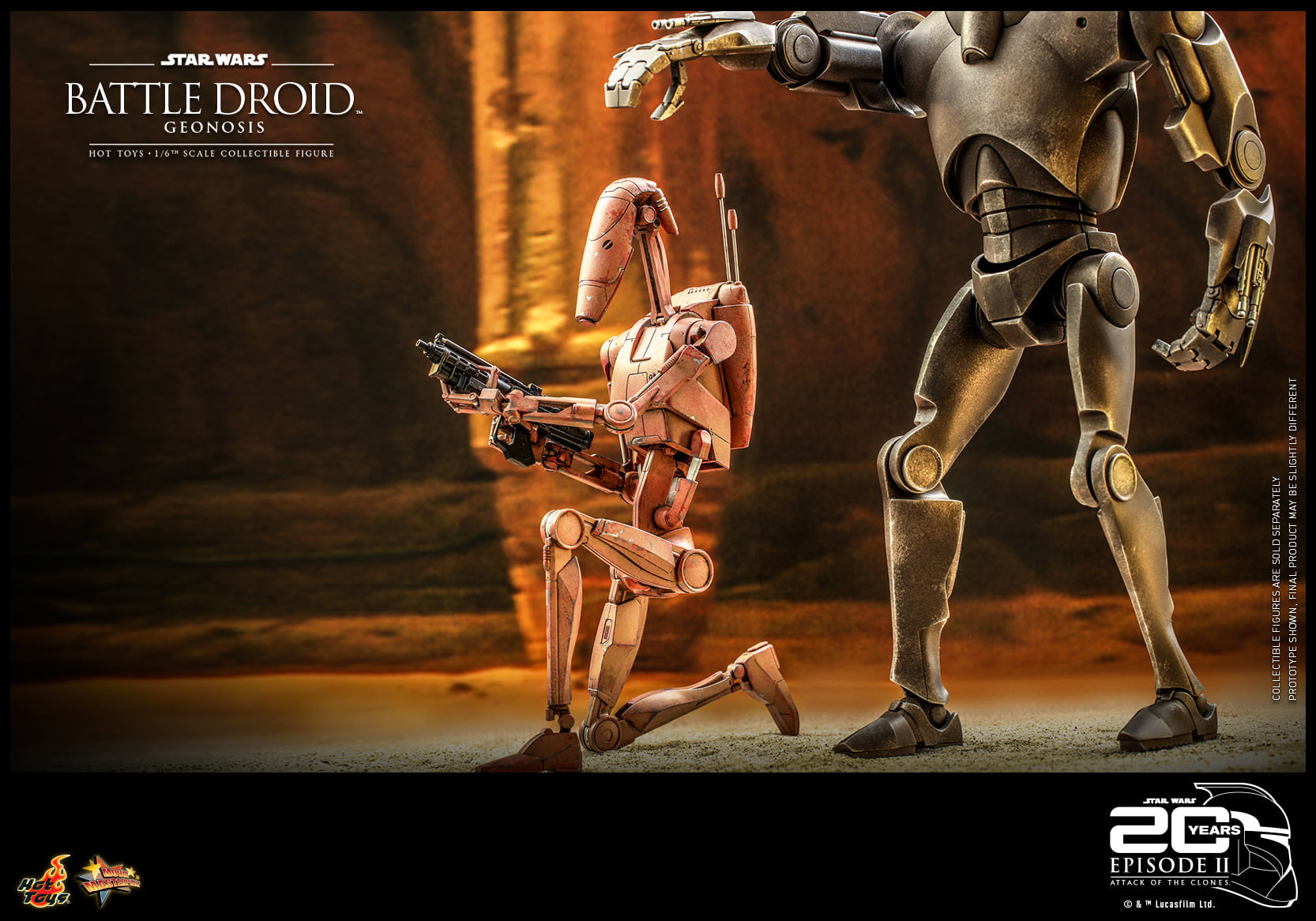 Hot Toys - MMS649 - Star Wars: Attack of the Clones - Battle Droid (Geonosis)