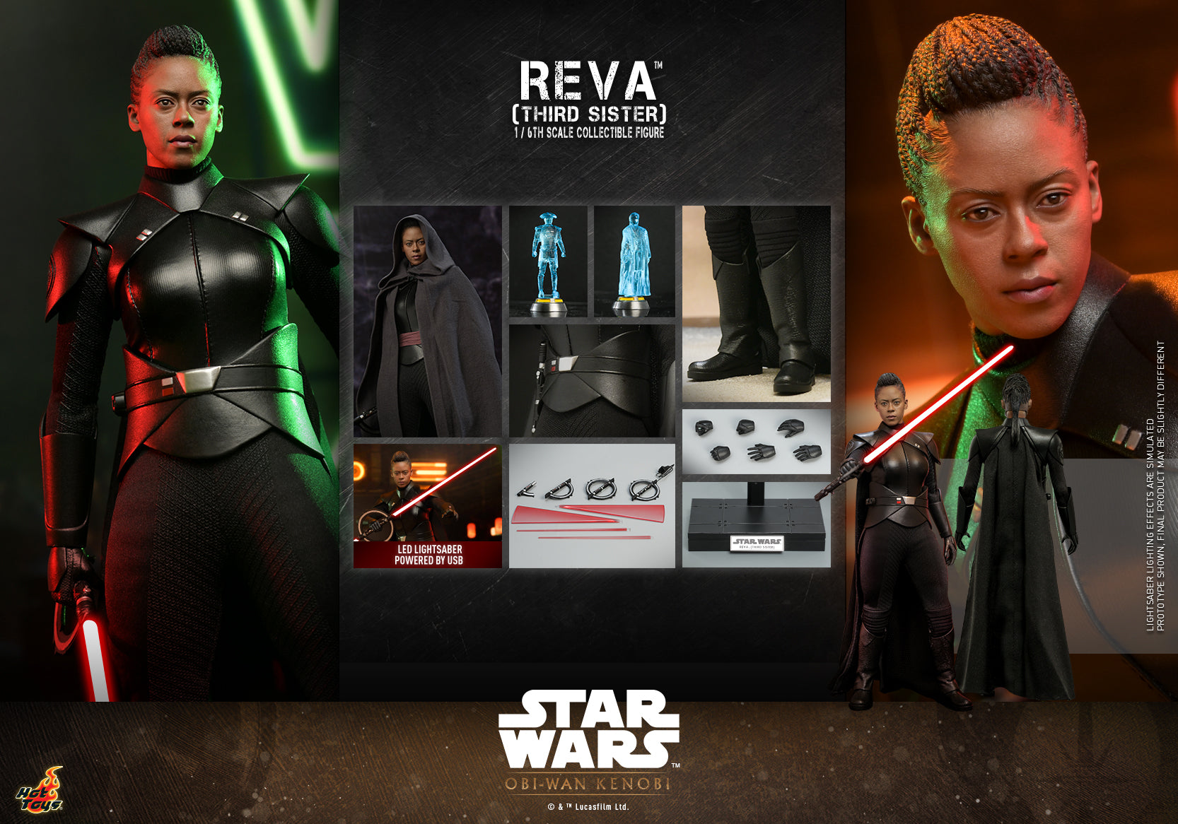 Hot Toys - TMS083 - Star Wars: Obi-Wan Kenobi - Reva (Third Sister)