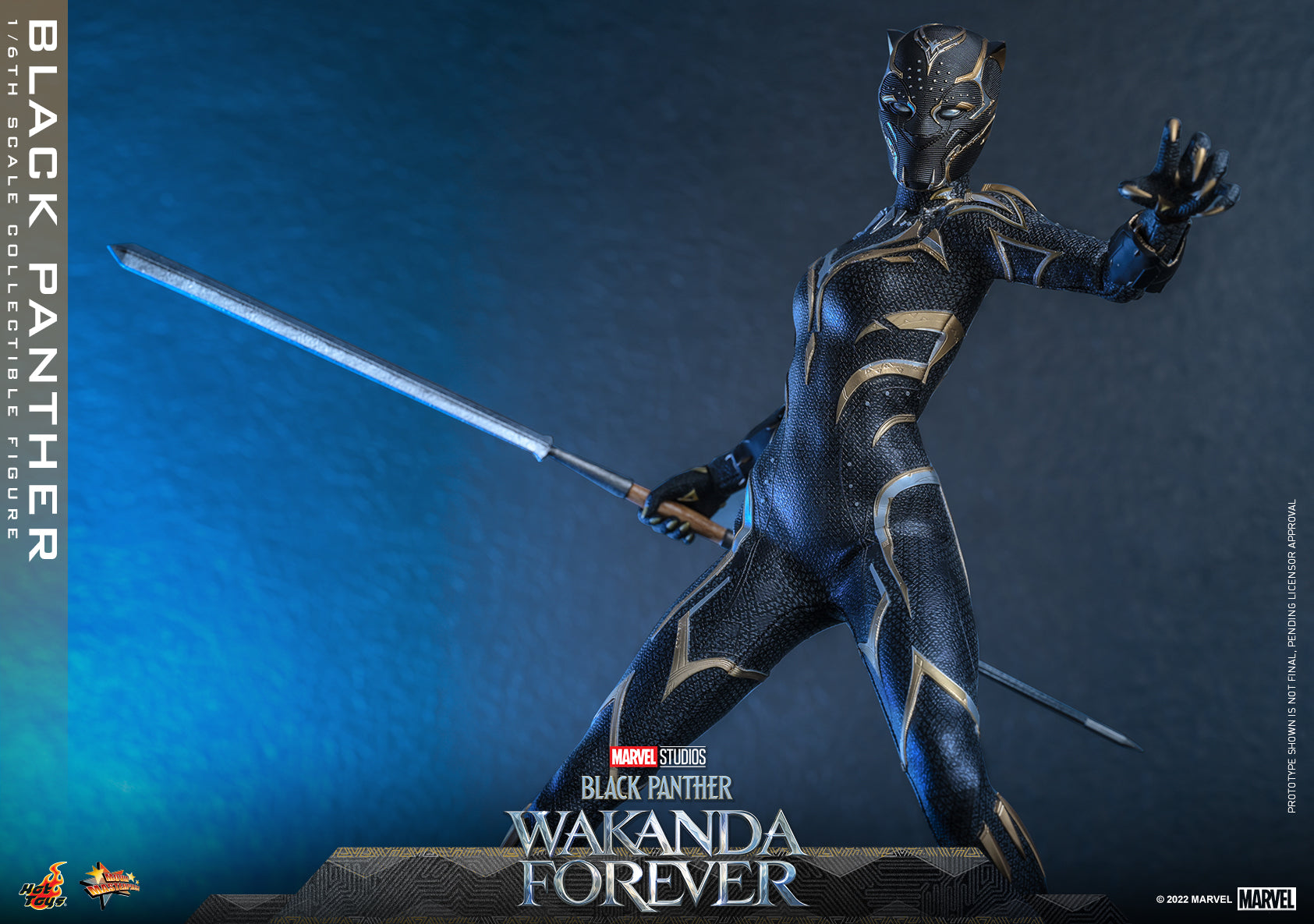 Hot Toys - MMS675 - Black Panther: Wakanda Forever - Black Panther - Marvelous Toys