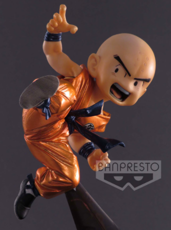 Banpresto - Prize Item 35364 - Dragonball Sculptures - Krillin Metallic Color Ver. - Marvelous Toys