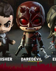 Hot Toys - COSB351 - Marvel's Daredevil - Daredevil, Punisher, and Elektra Cosbaby Bobble-Head (Collectible Set of 3) - Marvelous Toys