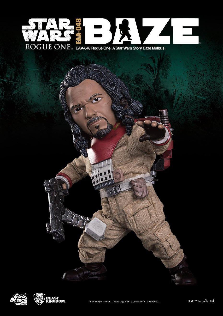 Egg Attack Action - EAA-048 - Rogue One: A Star Wars Story - Baze Malbus - Marvelous Toys