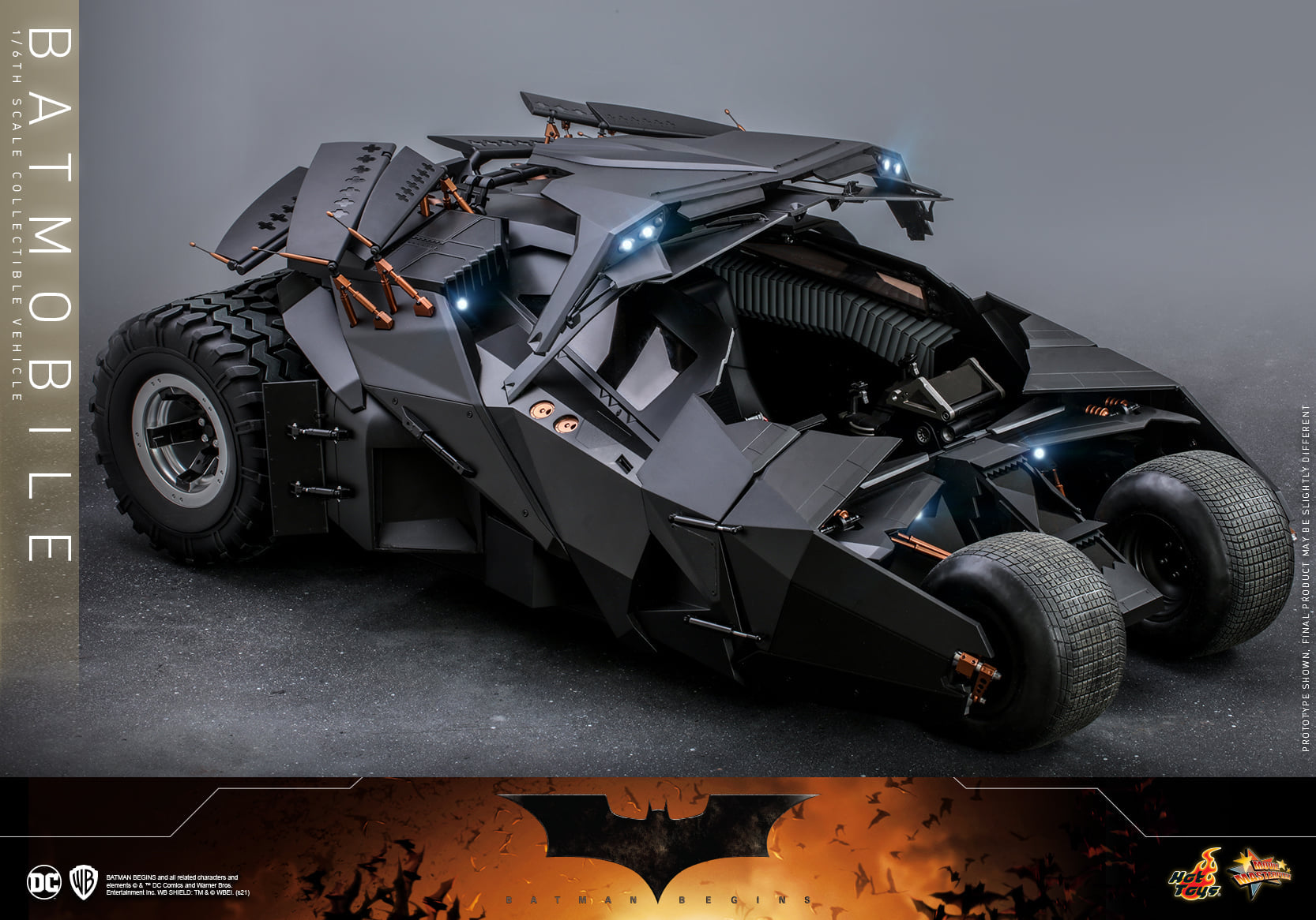 Hot Toys - MMS596 - Batman Begins - Batmobile - Marvelous Toys