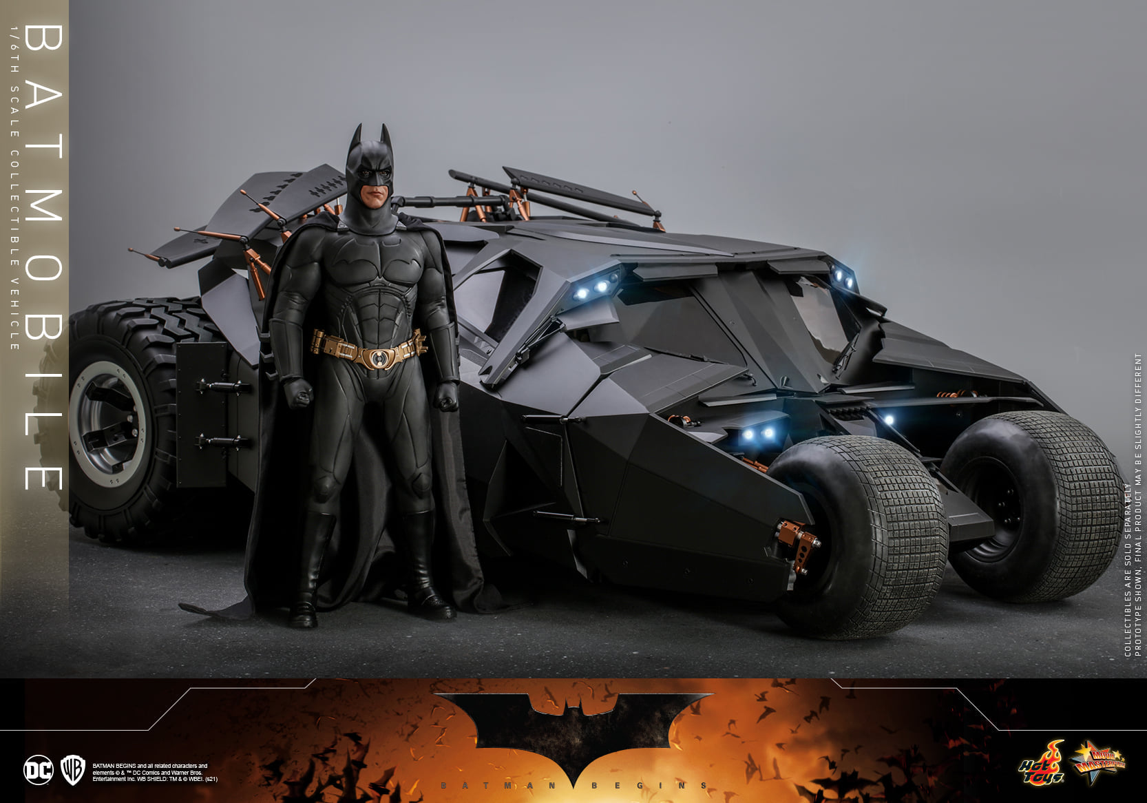 Hot Toys - MMS596 - Batman Begins - Batmobile - Marvelous Toys