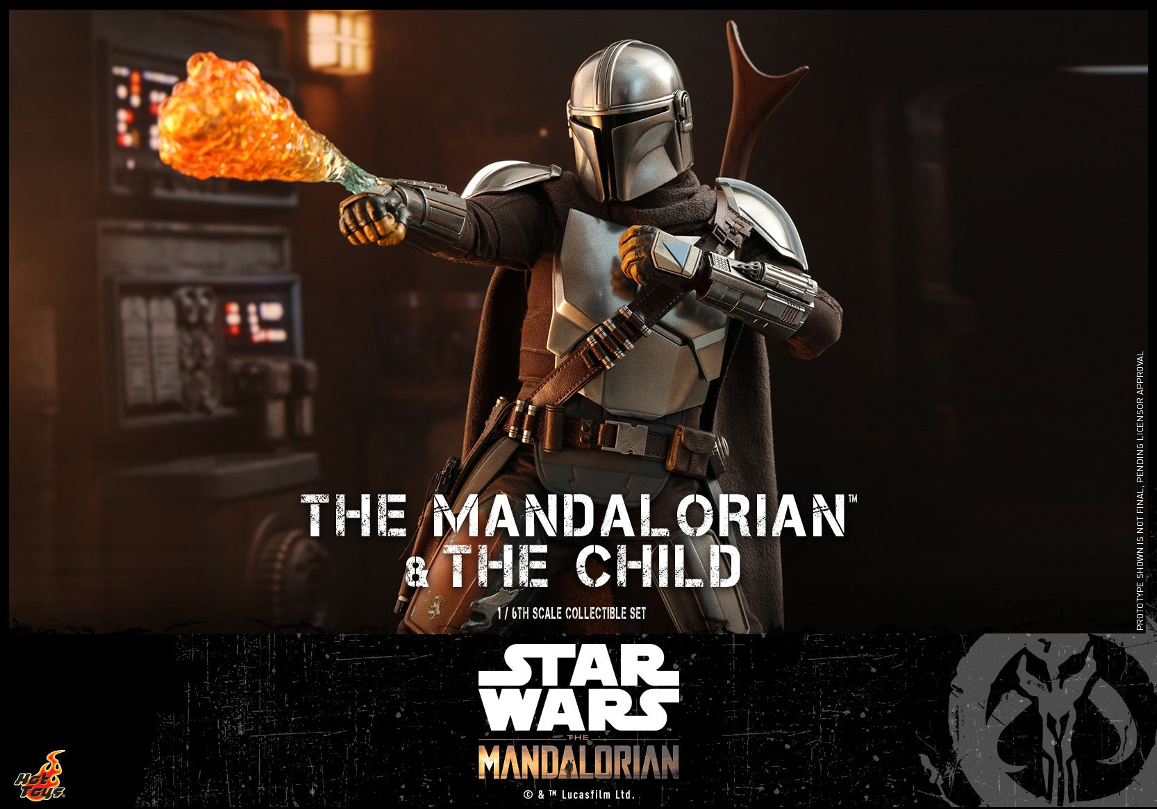 Hot Toys - TMS014 - Star Wars: The Mandalorian - The Mandalorian & The Child