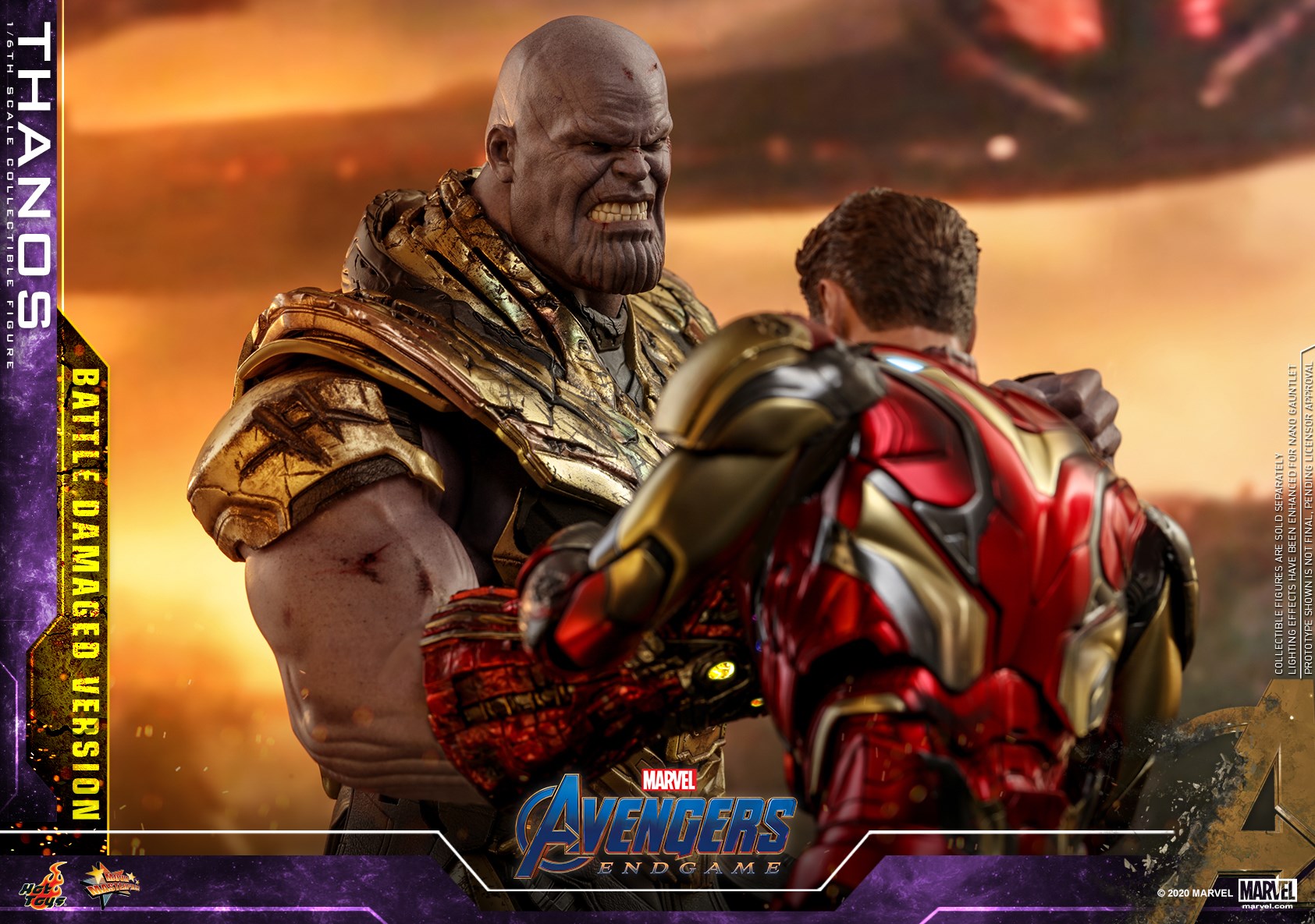 Hot Toys - MMS564 - Avengers: Endgame - Thanos (Battle Damaged Ver.)