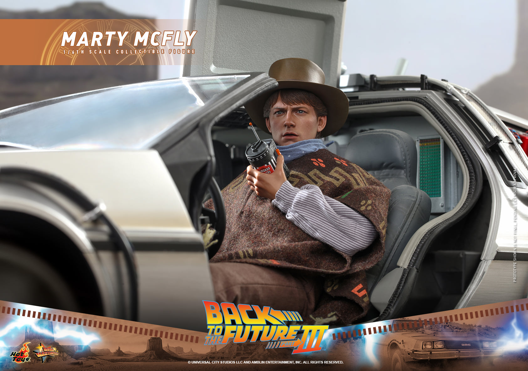 Hot Toys - MMS616 - Back to the Future III - Marty McFly - Marvelous Toys