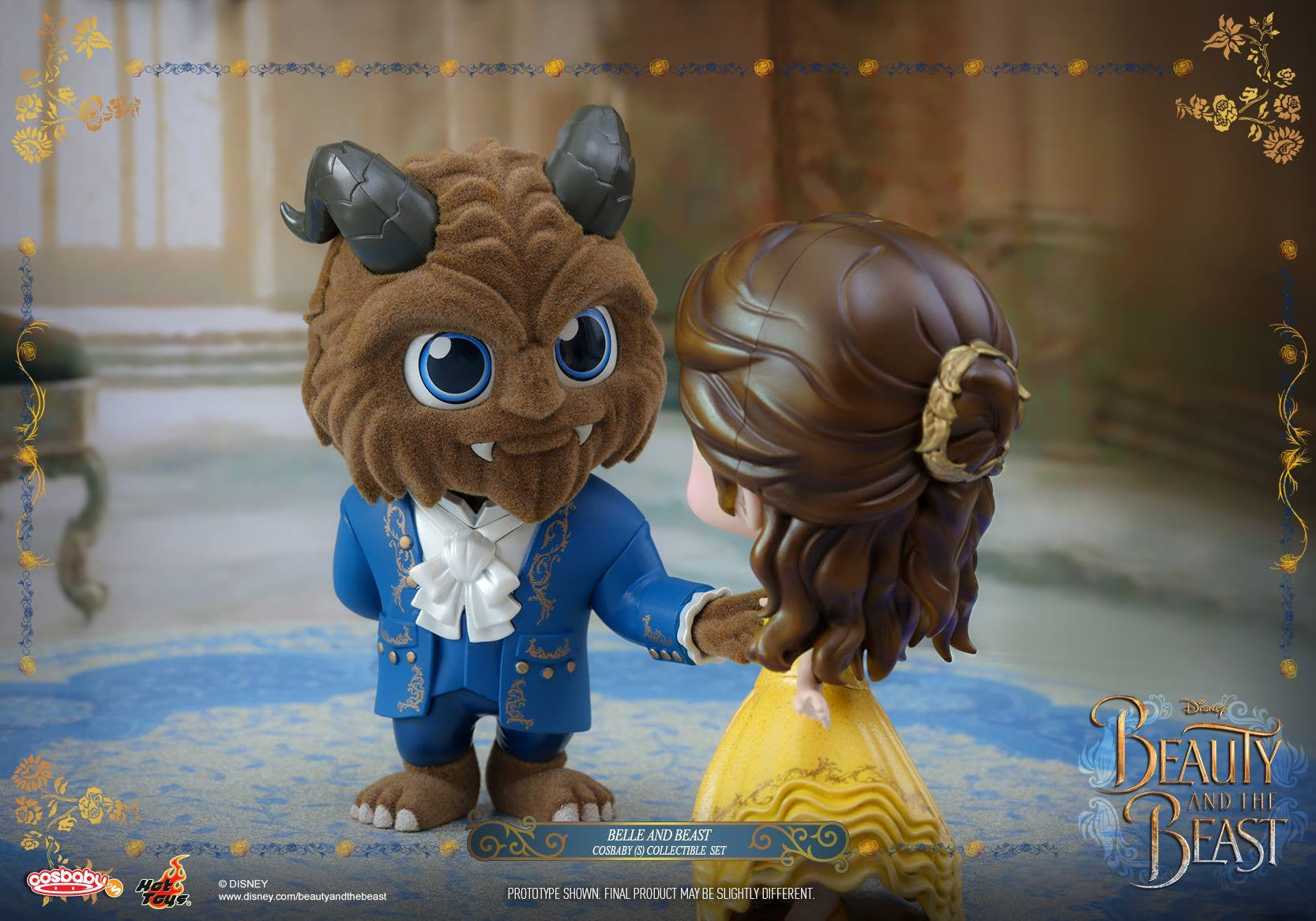 Hot Toys - COSB352 - Beauty and the Beast - Belle and Beast Cosbaby Set - Marvelous Toys