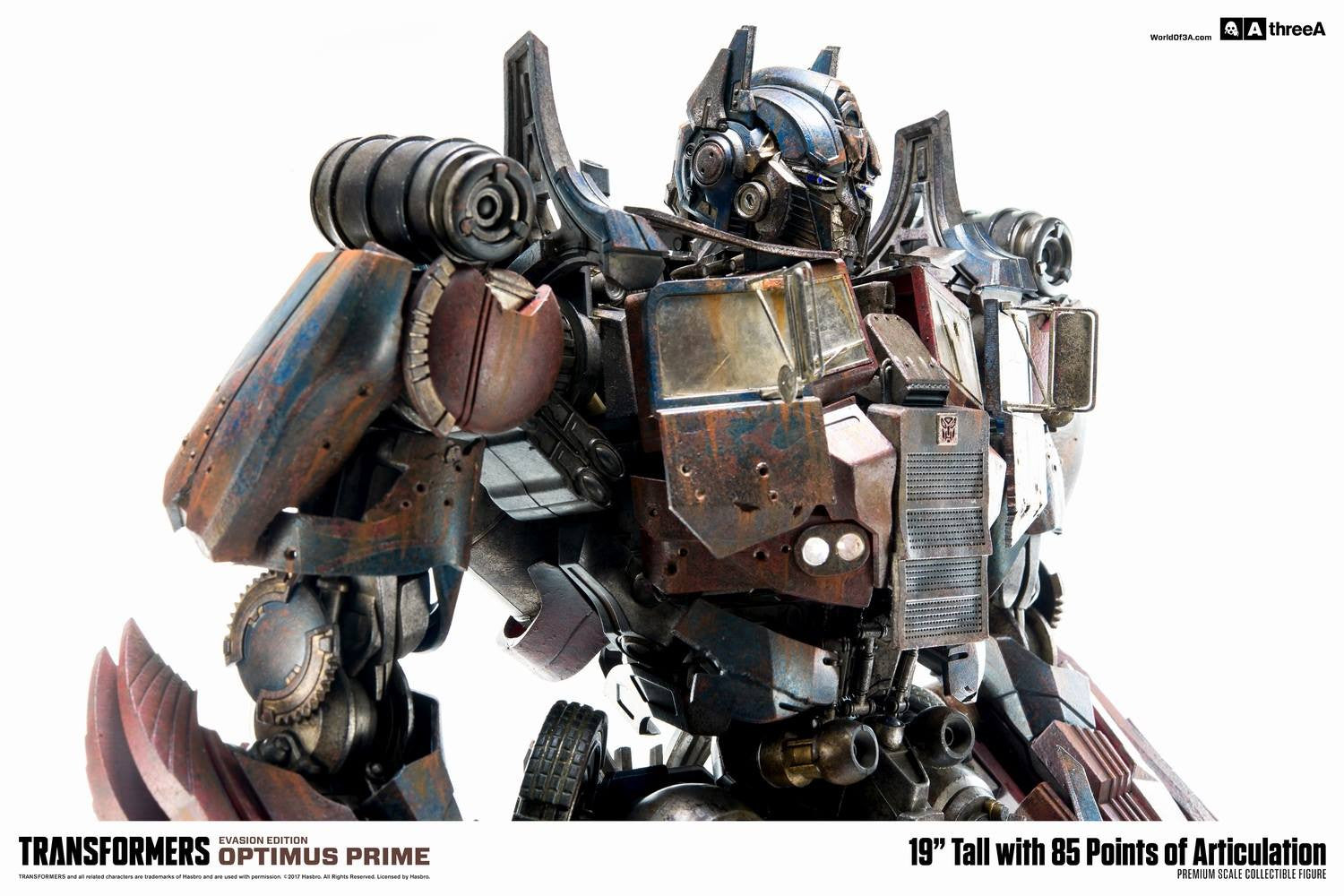 ThreeA - Transformers: Age of Extinction - Optimus Prime Evasion Edition Premium Scale - Marvelous Toys