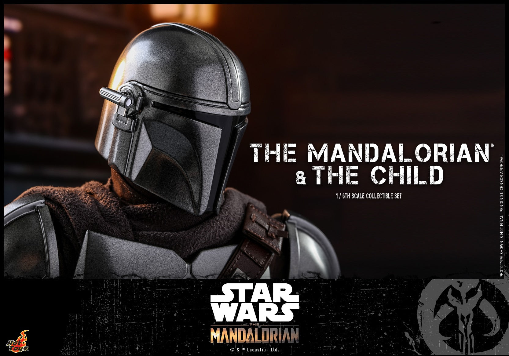 Hot Toys - TMS014 - Star Wars: The Mandalorian - The Mandalorian & The Child