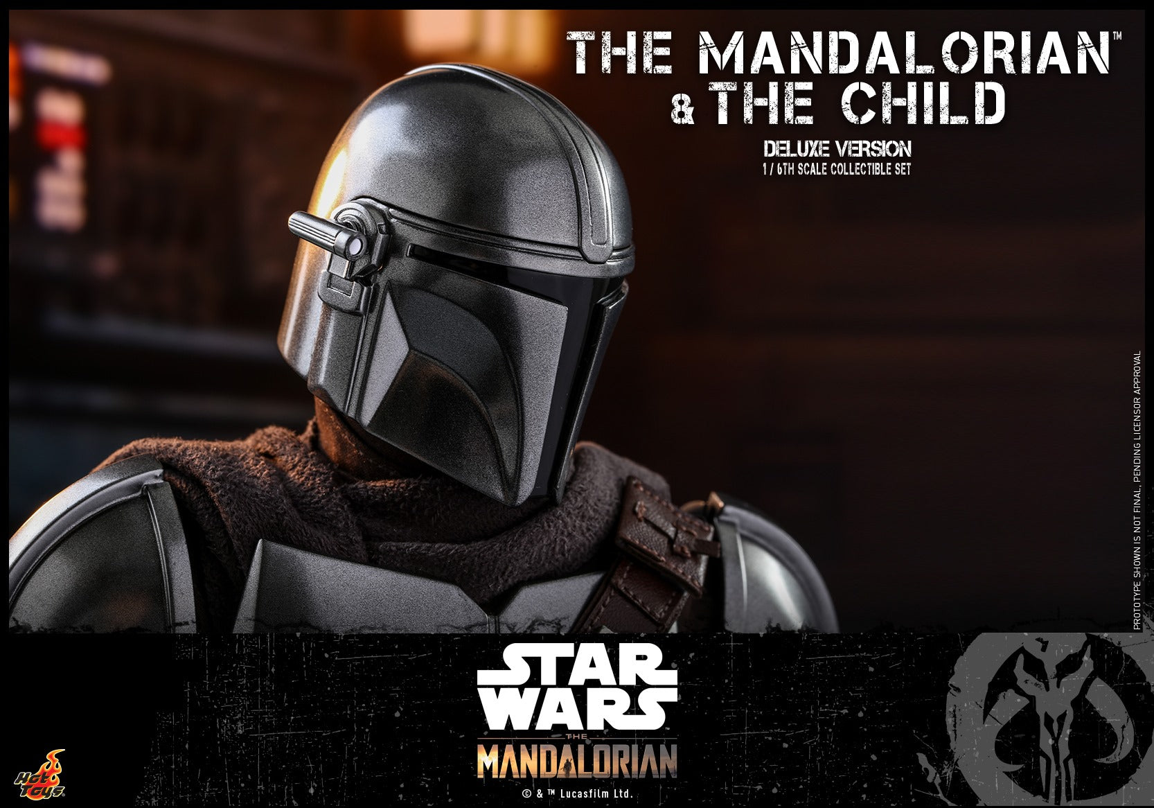 Hot Toys - TMS015 - Star Wars: The Mandalorian - The Mandalorian & The Child (Deluxe)