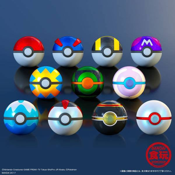 Bandai Online Exclusive - Shokugan - Pokemon Poke Ball Special Collection (Premium Bandai Limited) - Marvelous Toys