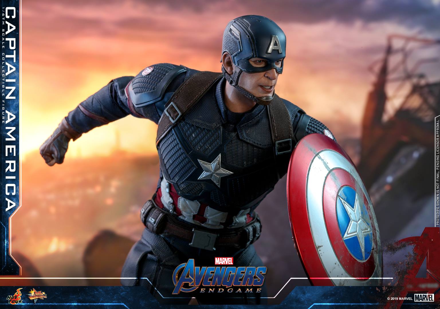 Hot Toys - MMS536 - Avengers: Endgame - Captain America - Marvelous Toys