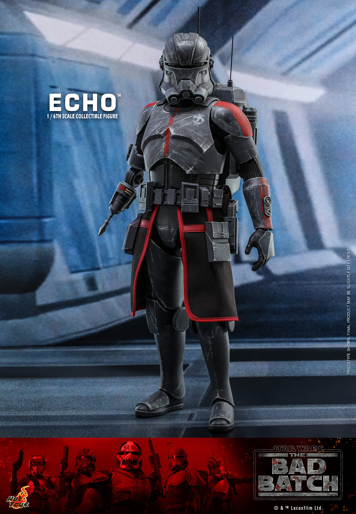 Hot Toys - TMS042 - Star Wars: The Bad Batch - Echo - Marvelous Toys