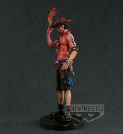 Banpresto - Prize Item 35392 - One Piece Sculptures - Portgas D. Ace -Burning Color Ver.- - Marvelous Toys