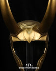 King Arts - Movie Props Series MPS027 - The Avengers - 1:1 Scale Loki Helmet - Marvelous Toys