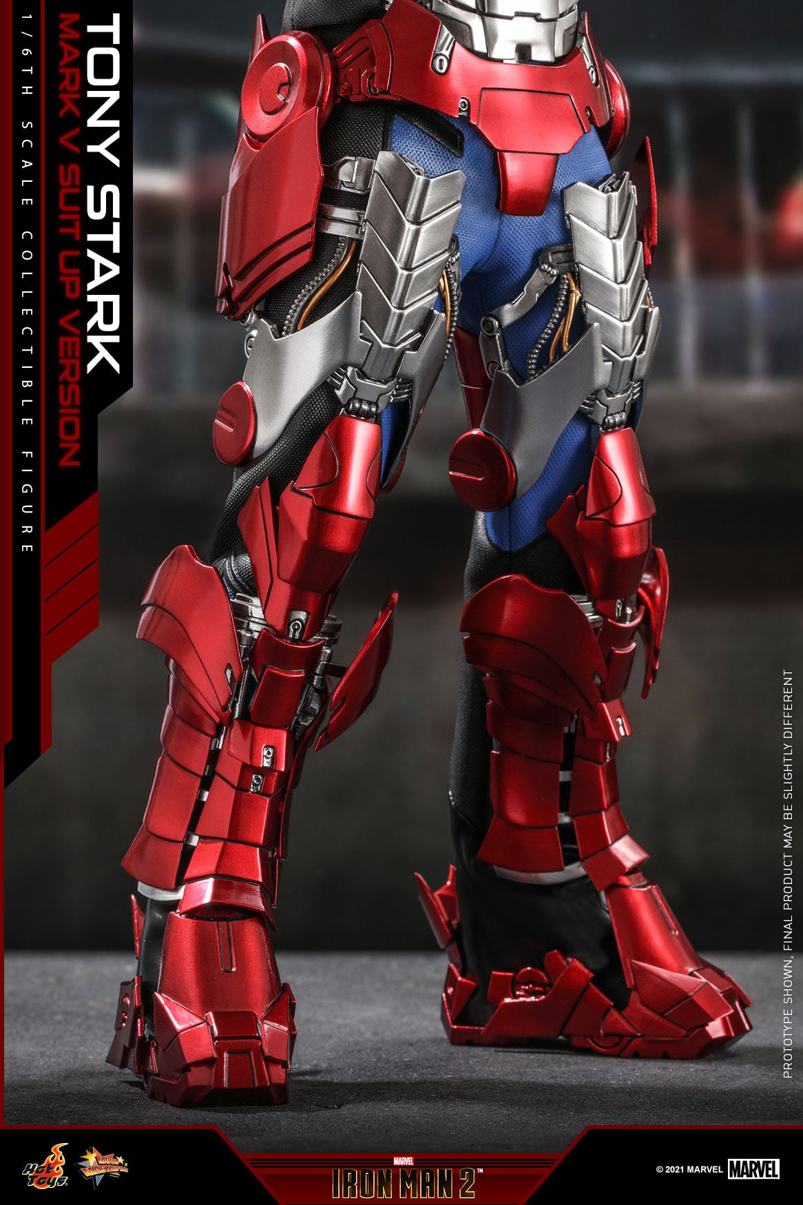 Hot Toys - MMS599 - Iron Man 2 - Tony Stark (Mark V Suit Up Ver.) - Marvelous Toys