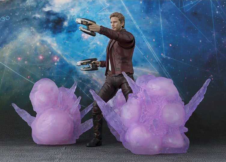 S.H.Figuarts - Guardians of the Galaxy Vol. 2 - Star-Lord &amp; Explosion Set (TamashiiWeb Exclusive) - Marvelous Toys