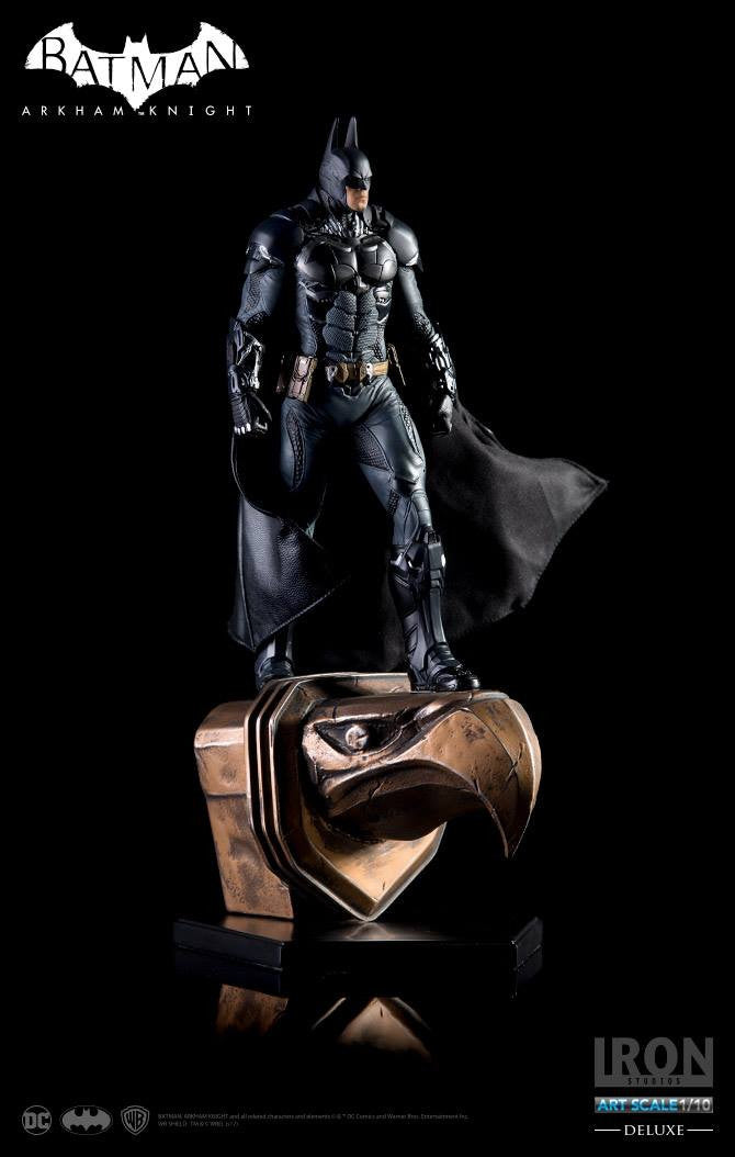Iron Studios - Batman: Arkham Knight - 1:10 Scale Art Statue - Batman Deluxe Version - Marvelous Toys