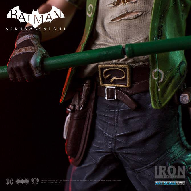 Iron Studios - Batman: Arkham Knight - 1:10 Scale Art Statue - The Riddler - Marvelous Toys