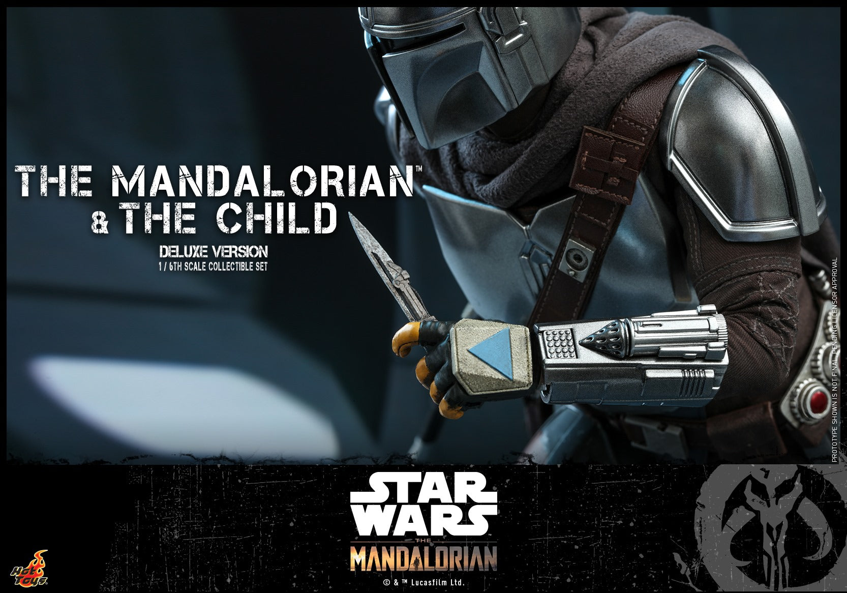 Hot Toys - TMS015 - Star Wars: The Mandalorian - The Mandalorian & The Child (Deluxe) - Marvelous Toys