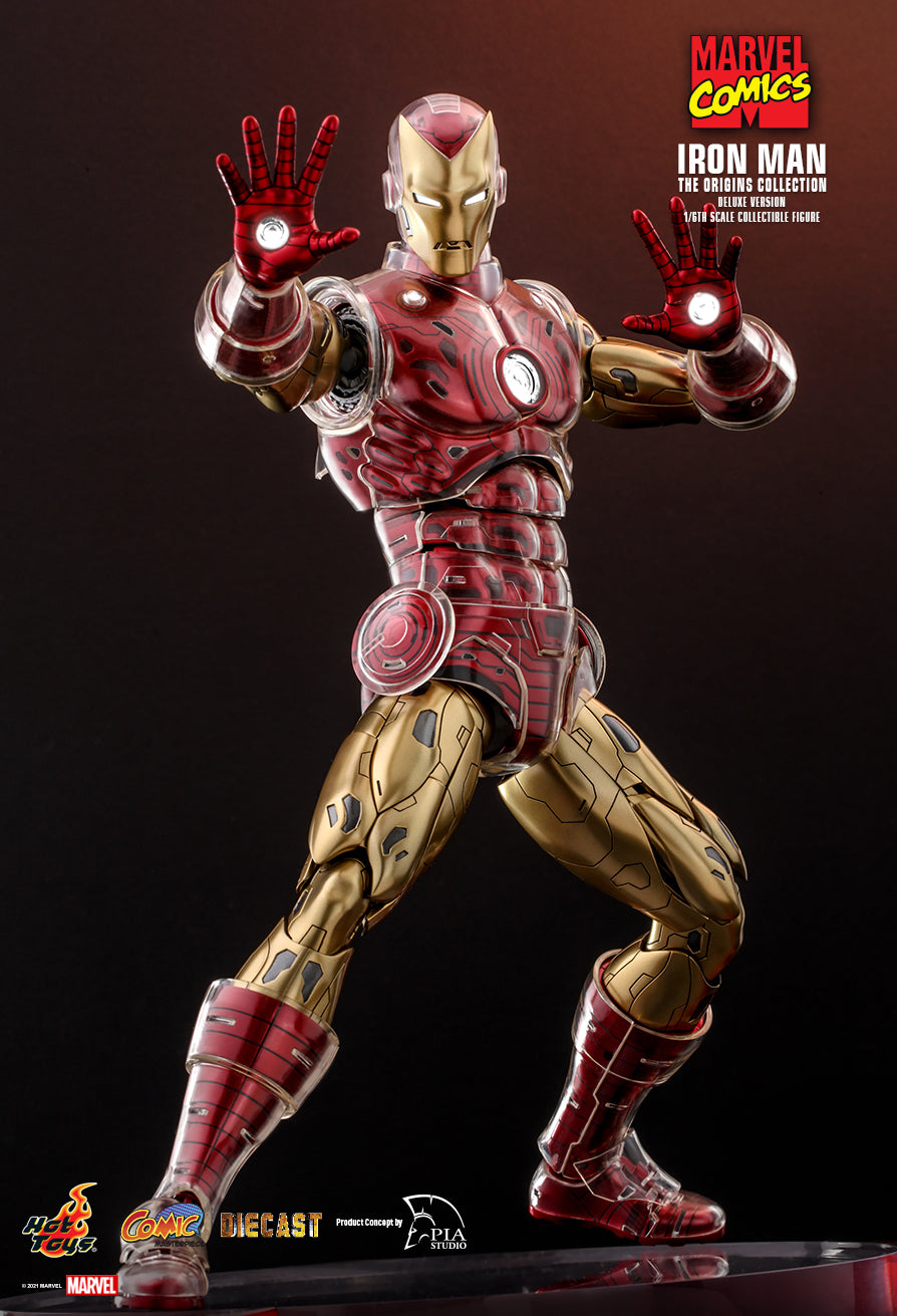 Hot Toys - CMS08D38 - Marvel Comics - The Origins Collections - Iron Man (Deluxe Ver.) - Marvelous Toys