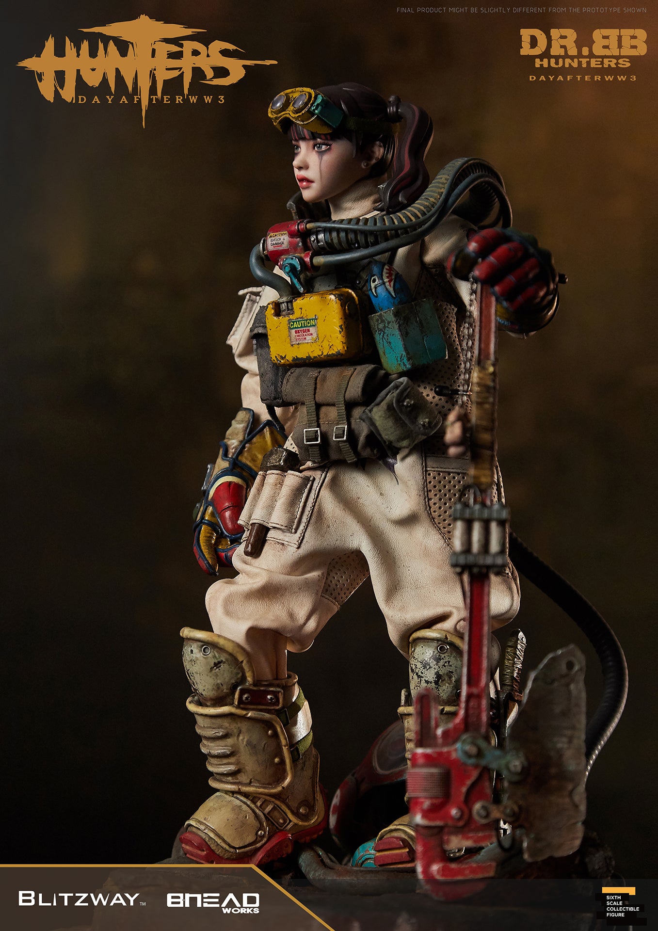 Blitzway - Hunters: Day After WWIII - Dr. BB (1/6 Scale) - Marvelous Toys
