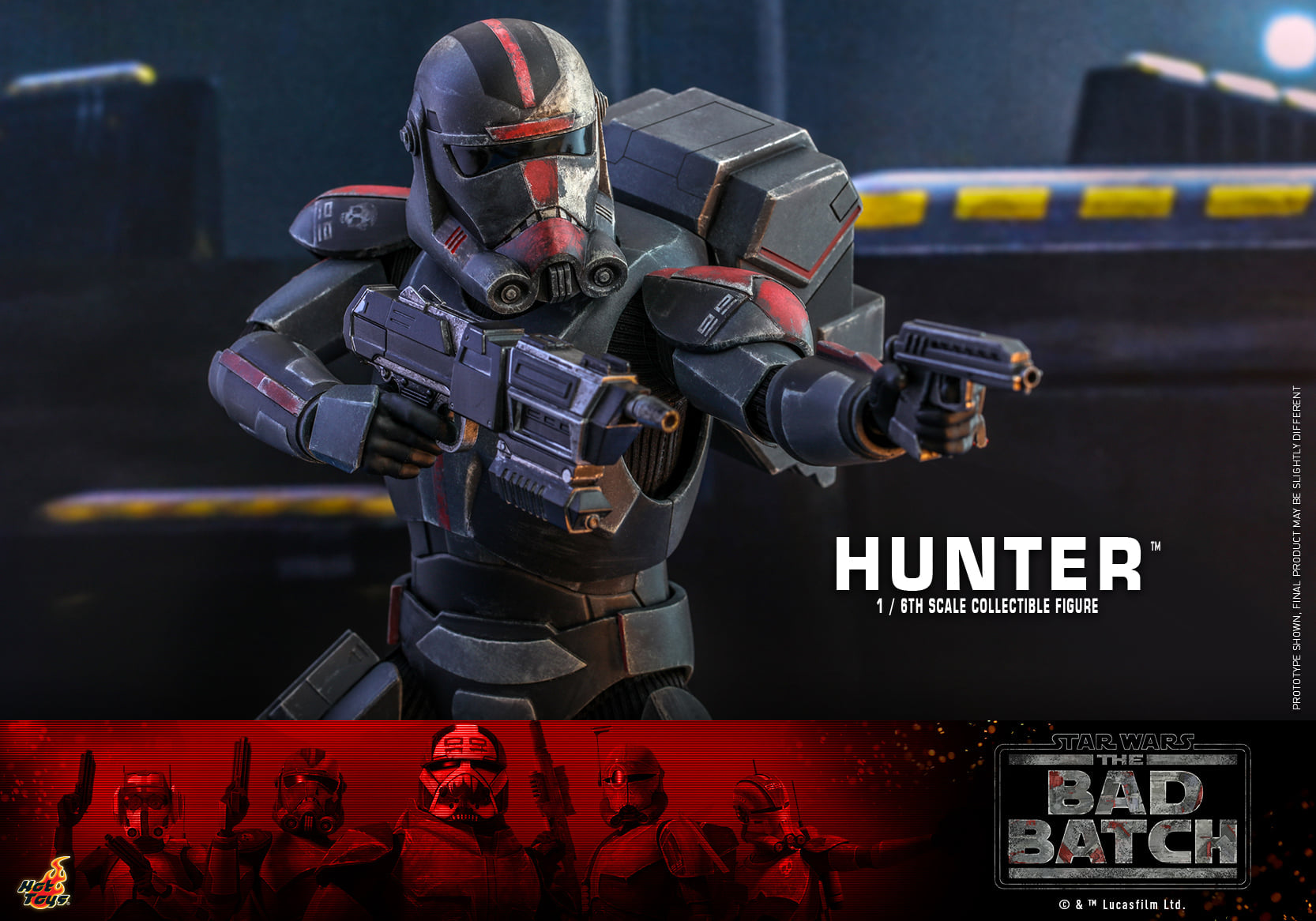 Hot Toys - TMS050 - Star Wars: The Bad Batch - Hunter - Marvelous Toys