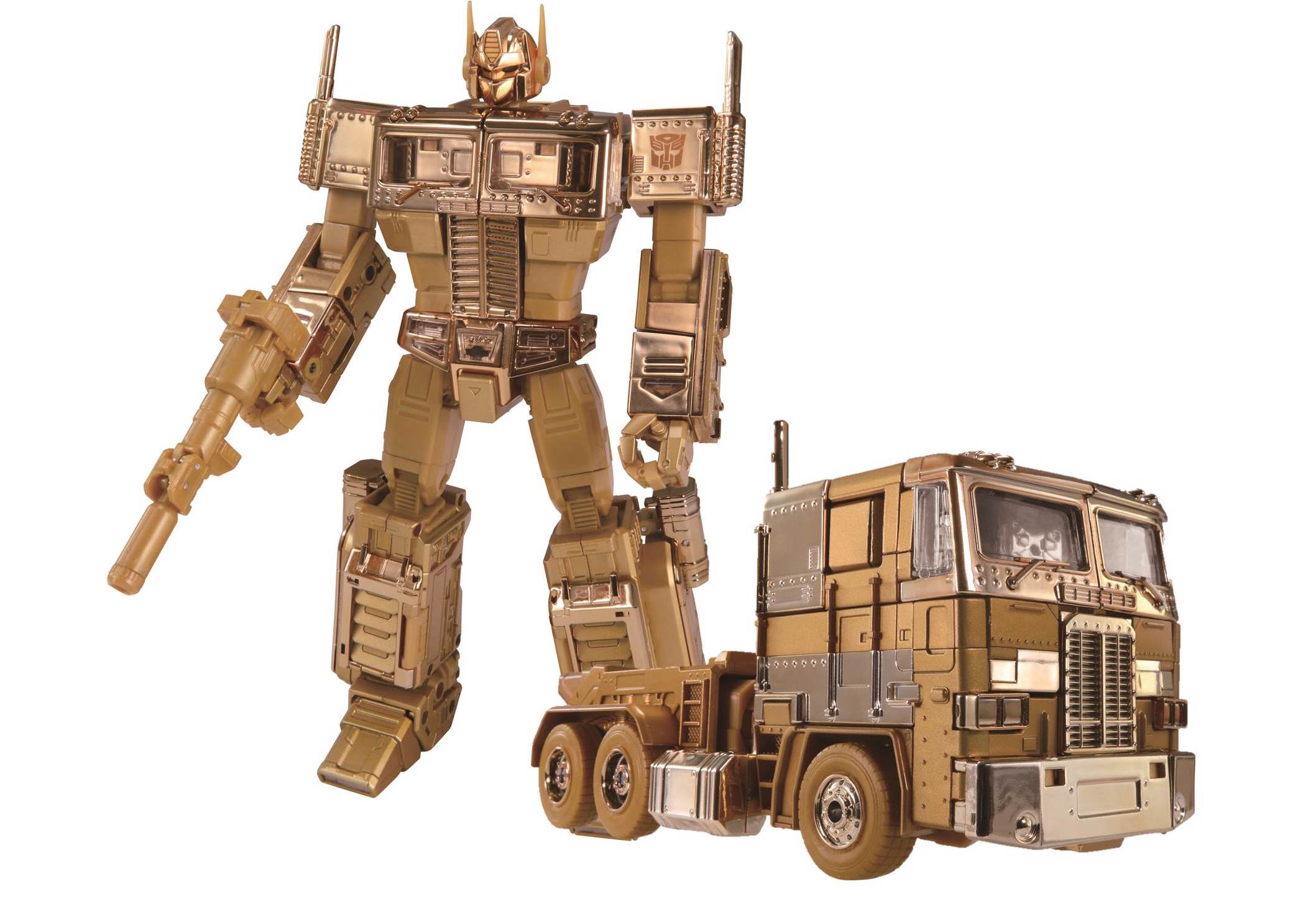 TakaraTomy - Transformers 35th Anniversary - Golden Lagoon Optimus Prime (Convoy) (Cybertron Satellite Shop Exclusive) - Marvelous Toys