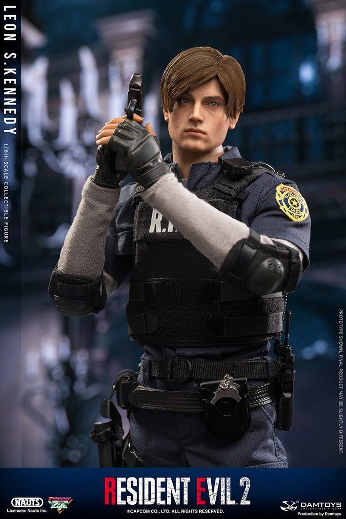 Damtoys x NAUTS - Resident Evil 2 - Leon S. Kennedy (Reissue) - Marvelous Toys