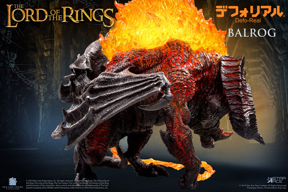 Star Ace Toys - Defo-Real - The Lord of the Rings - Balrog 2.0 (Light Up) - Marvelous Toys