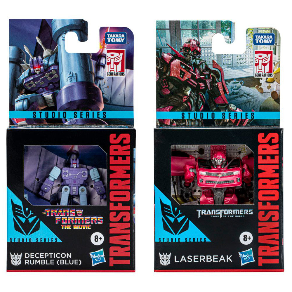 Hasbro - Transformers Generations - Studio Series - Core Wave - Decepticon Rumble & Laserbeak (2-Pack) - Marvelous Toys