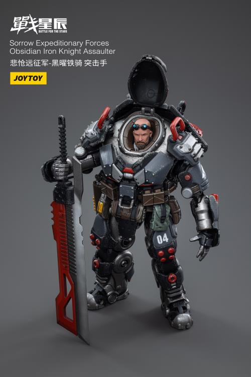 Joy Toy - JT3969 - Battle for the Stars - Sorrow Expeditionary Forces - Obsidian Iron Knight Assaulter (1/18 Scale) - Marvelous Toys