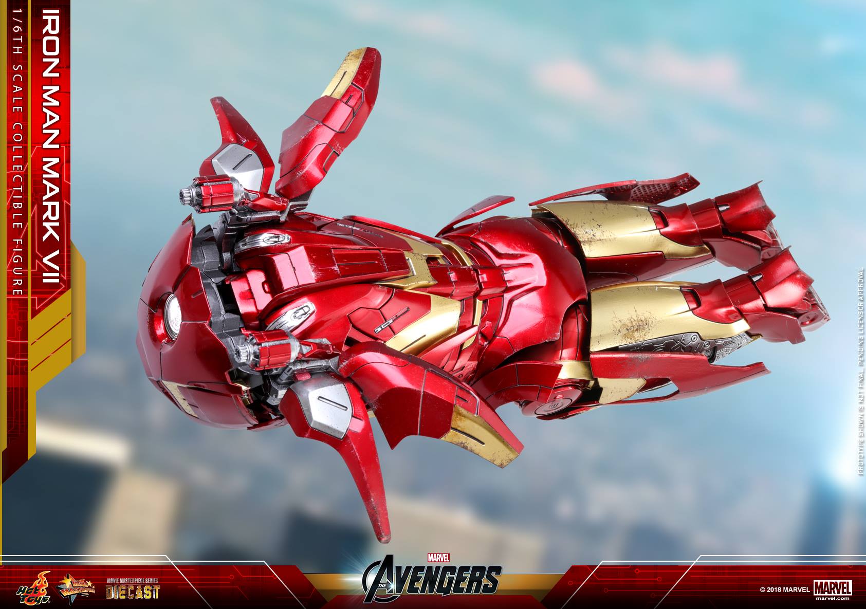 Hot Toys - MMS500D27 - The Avengers - Iron Man Mark VII (Diecast) - Marvelous Toys