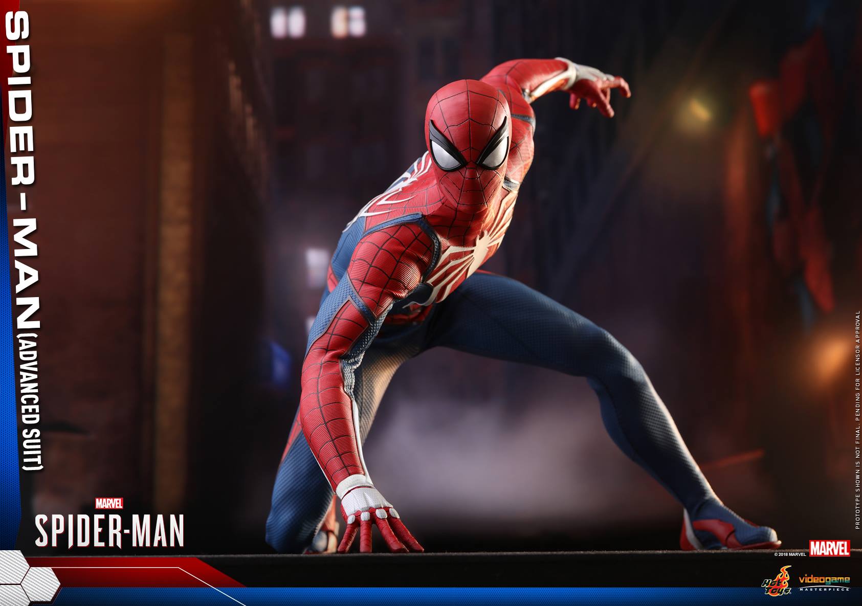 Hot Toys - VGM31 - Marvel's Spider-Man - Spider-Man (Advanced Suit) - Marvelous Toys