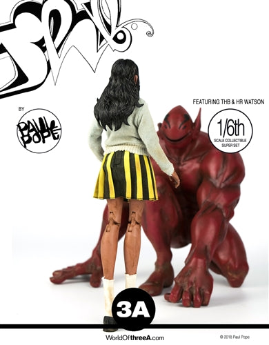 ThreeA - Paul Pope's THB + HR Watson Collectible Super Set (1/6 Scale) - Marvelous Toys
