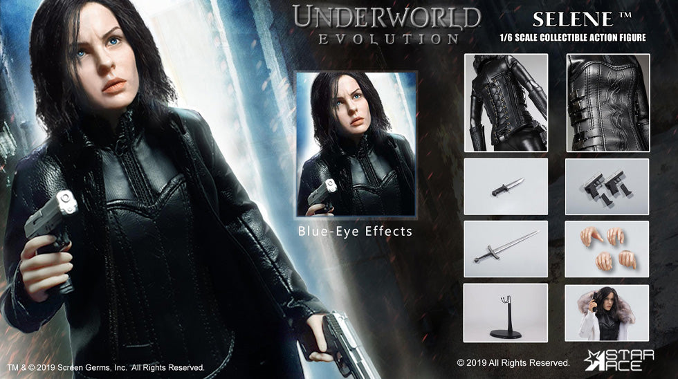 Star Ace Toys - Underworld 2: Evolution - Selene 2.0 Blue Eye Ver. (1/6 Scale) - Marvelous Toys